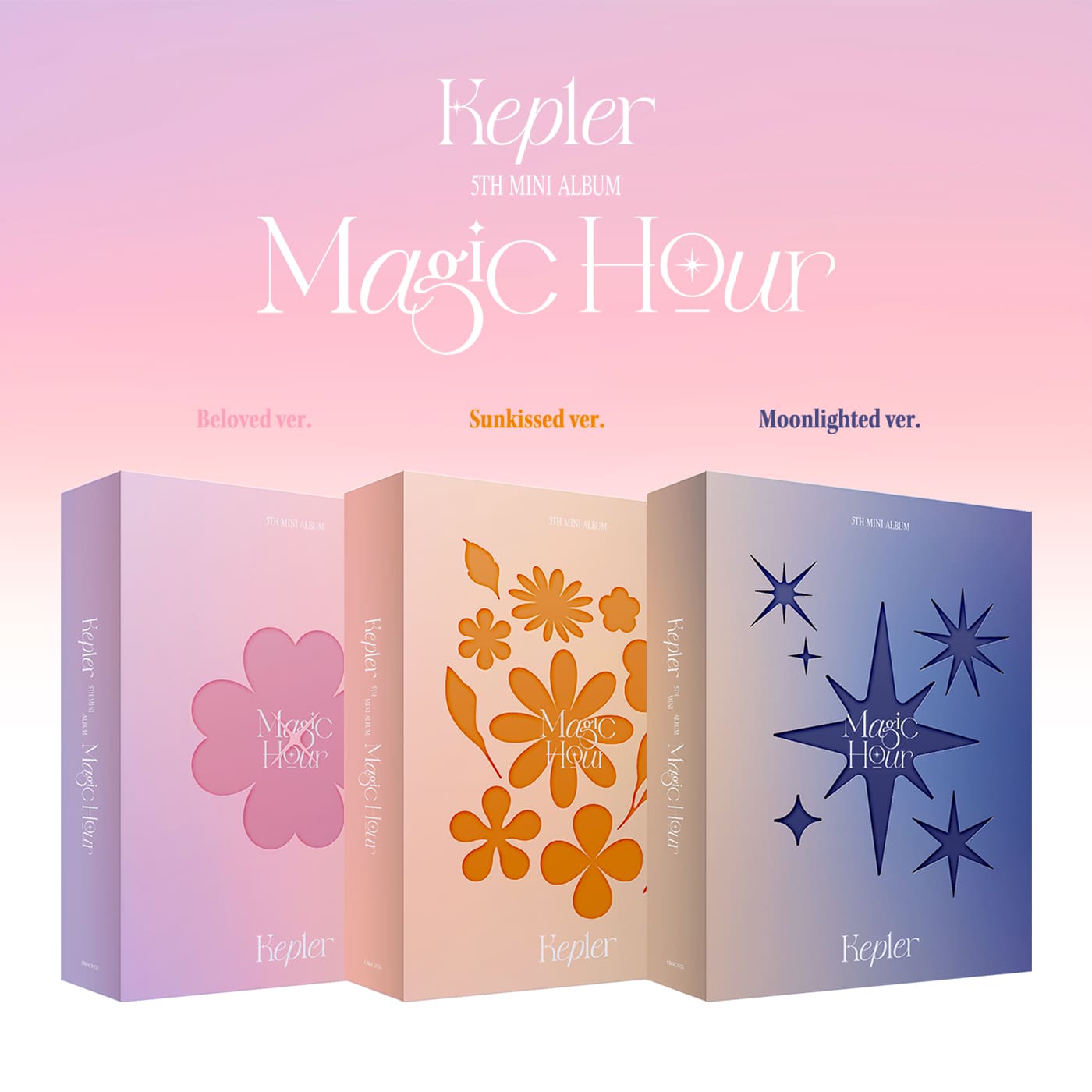 Kep1er 5th Mini Album Magic Hour