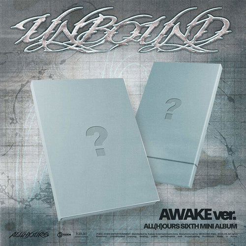 PRE-ORDER ALL(H)OURS 6th Mini Album UNBOUND AWAKE Version