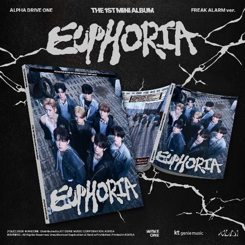 ALPHA DRIVE ONE The 1ST Mini Album EUPHORIA (FREAK ALARM Version) – album 8809704434614 ( / / ) | HobiEgo
