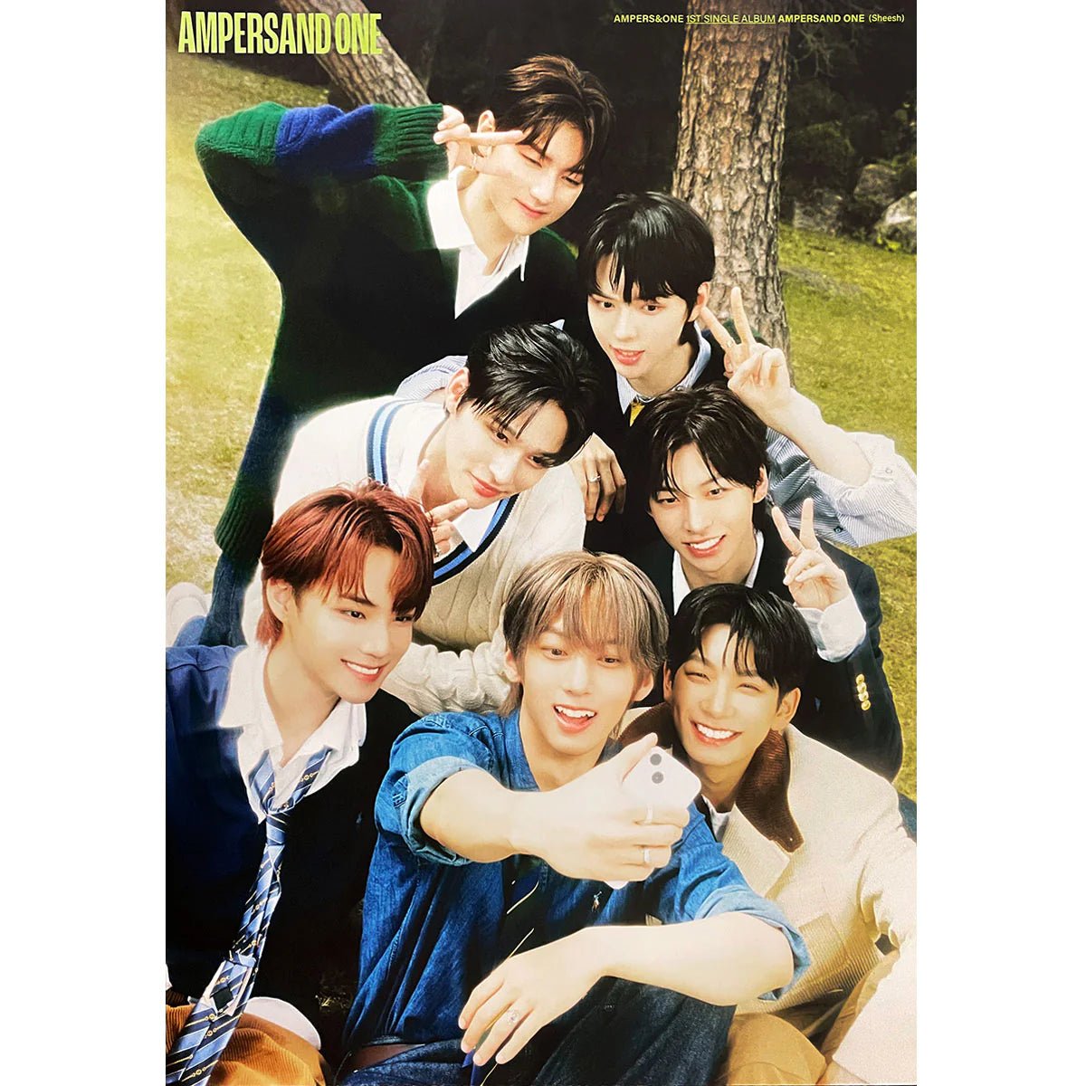 AMPERS&ONE 1st Single AMPERSAND ONE Poster Sheesh – Posters ( / / ) | HobiEgo