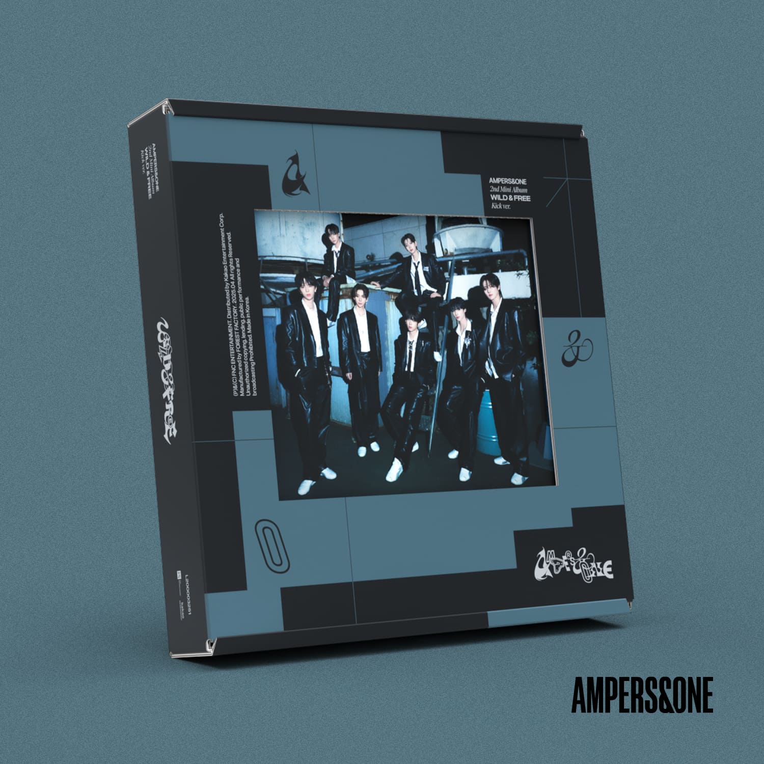 AMPERS&ONE 2nd Mini Album WILD & FREE (Kick Version) – album ( / / ) | HobiEgo