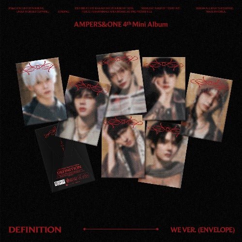 AMPERS&ONE 4th Mini Album DEFINITION (WE Version) – album 8804775467882 (Kamden / / ) | HobiEgo K - pop Shop