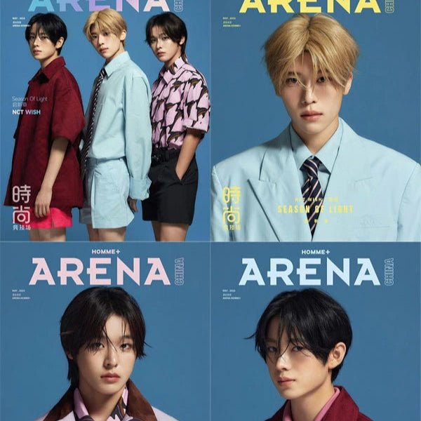 ARENA HOMME Magazine CHINA May Issue 2025 NCT WISH – merch (A Yushi / / ) | HobiEgo