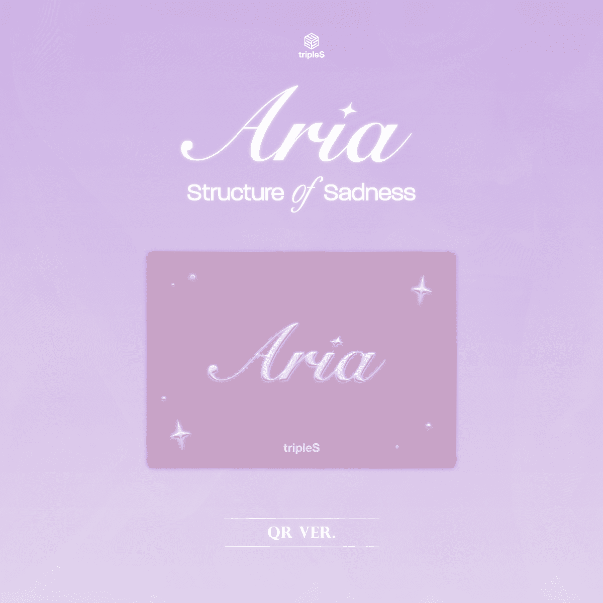 tripleS 1st Single Album Aria Structure of Sadness (QR Version)