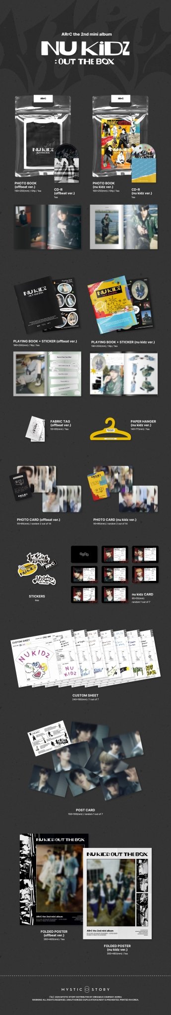 ARrC 2nd EP Album Nu Kidz: Out The Box – album (Offbeat (BLACK) / / ) | HobiEgo