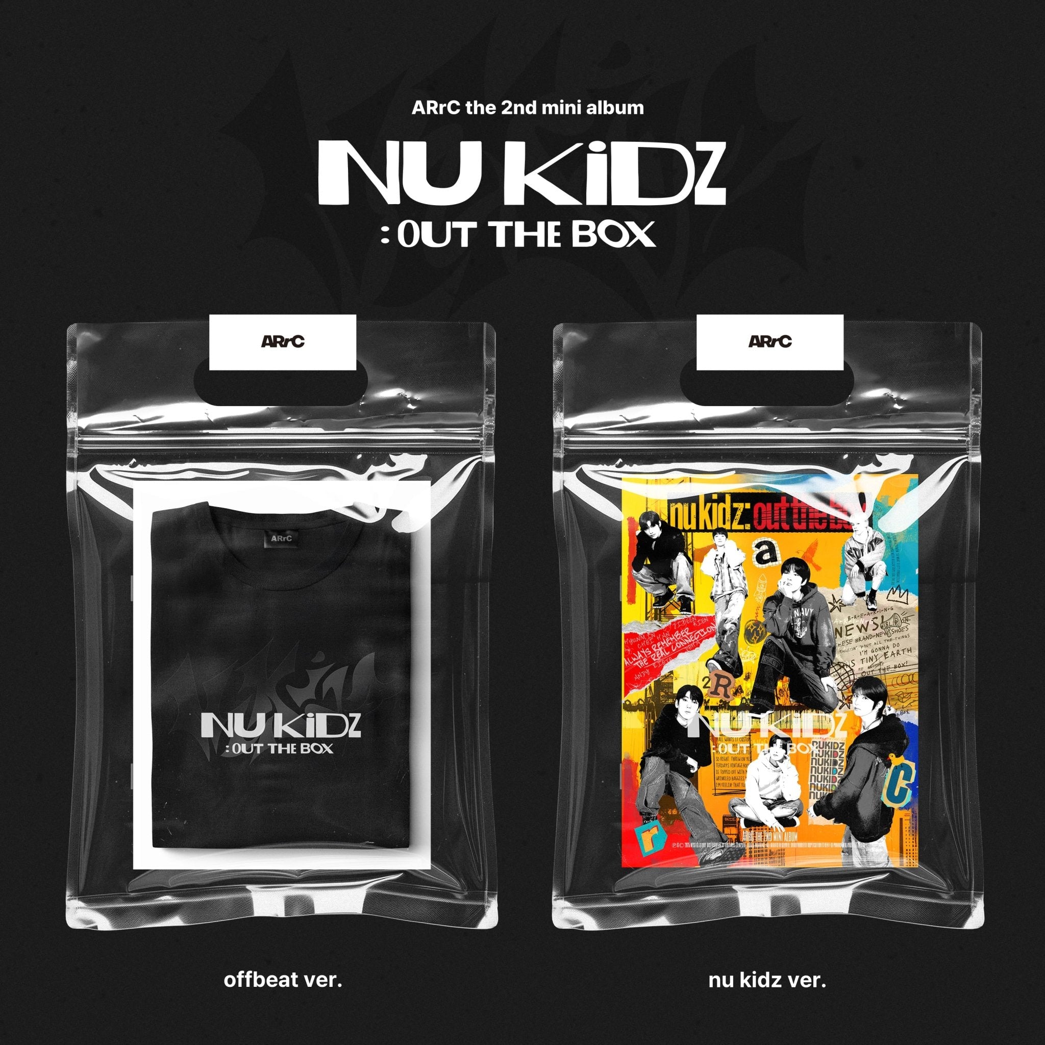 ARrC 2nd EP Album Nu Kidz: Out The Box – album (Offbeat (BLACK) / / ) | HobiEgo