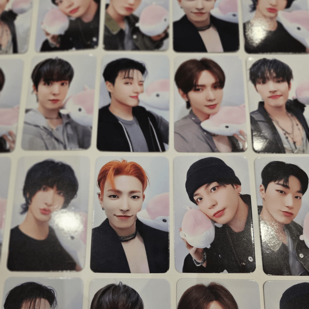 ATEEZ 10th Mini Album GOLDEN HOUR : Part.1 APPLE MUSIC Photocards – Photocards (Hongjoong / / ) | HobiEgo