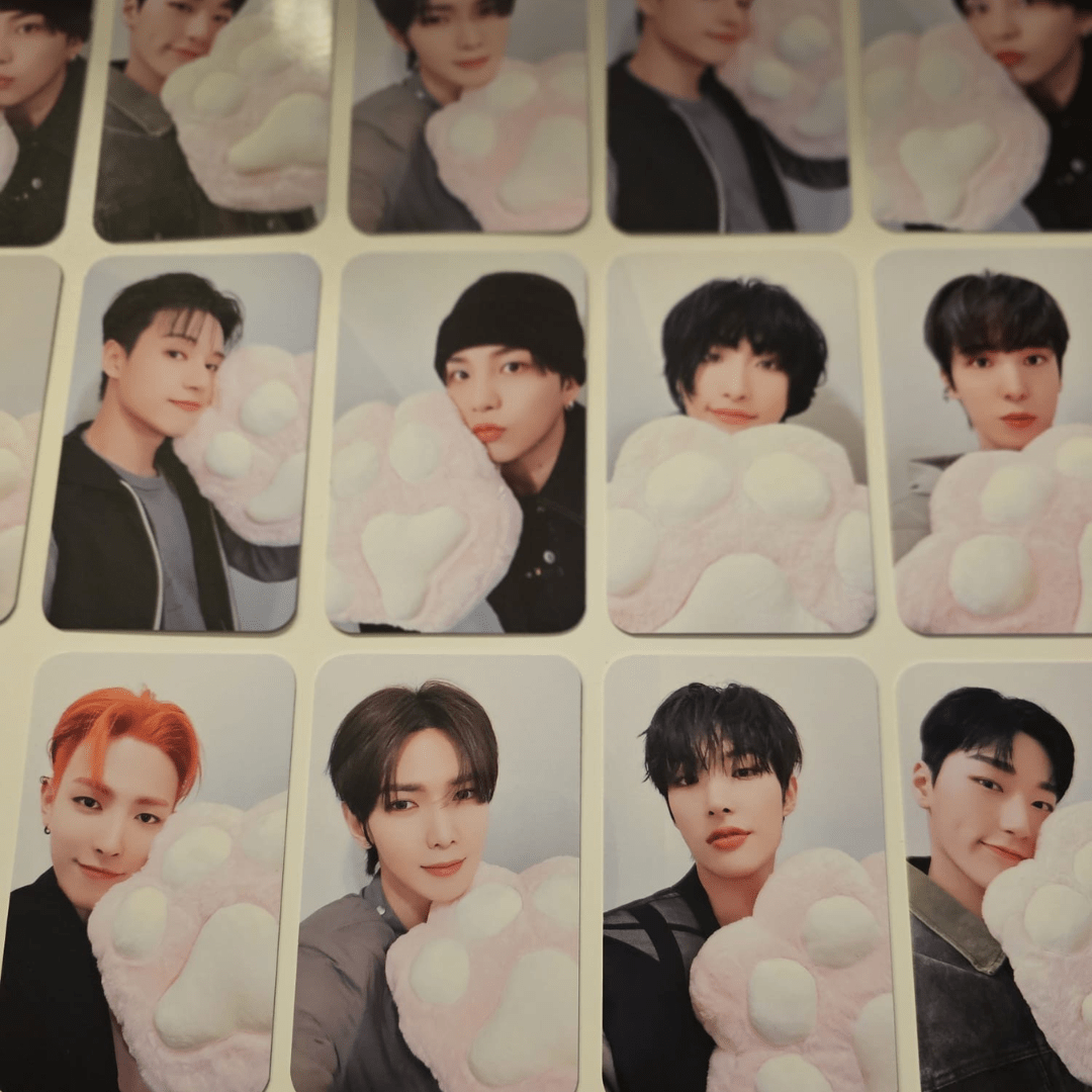 ATEEZ 10th Mini Album GOLDEN HOUR : Part.1 Pre - Order Benefit Photocards – Photocards (Hongjoong / / ) | HobiEgo