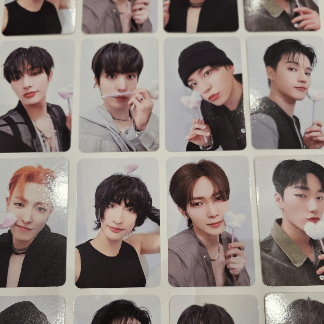 ATEEZ 10th Mini Album GOLDEN HOUR : Part.1 WITHMUU Photocards – Photocards (Hongjoong / / ) | HobiEgo