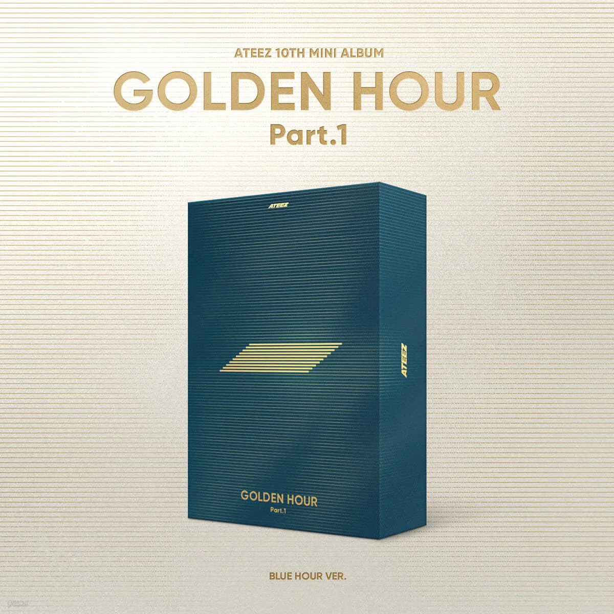 ATEEZ 10th Mini Album GOLDEN HOUR : Part.1 – album (BLUE HOUR (BLUE) / / ) | HobiEgo