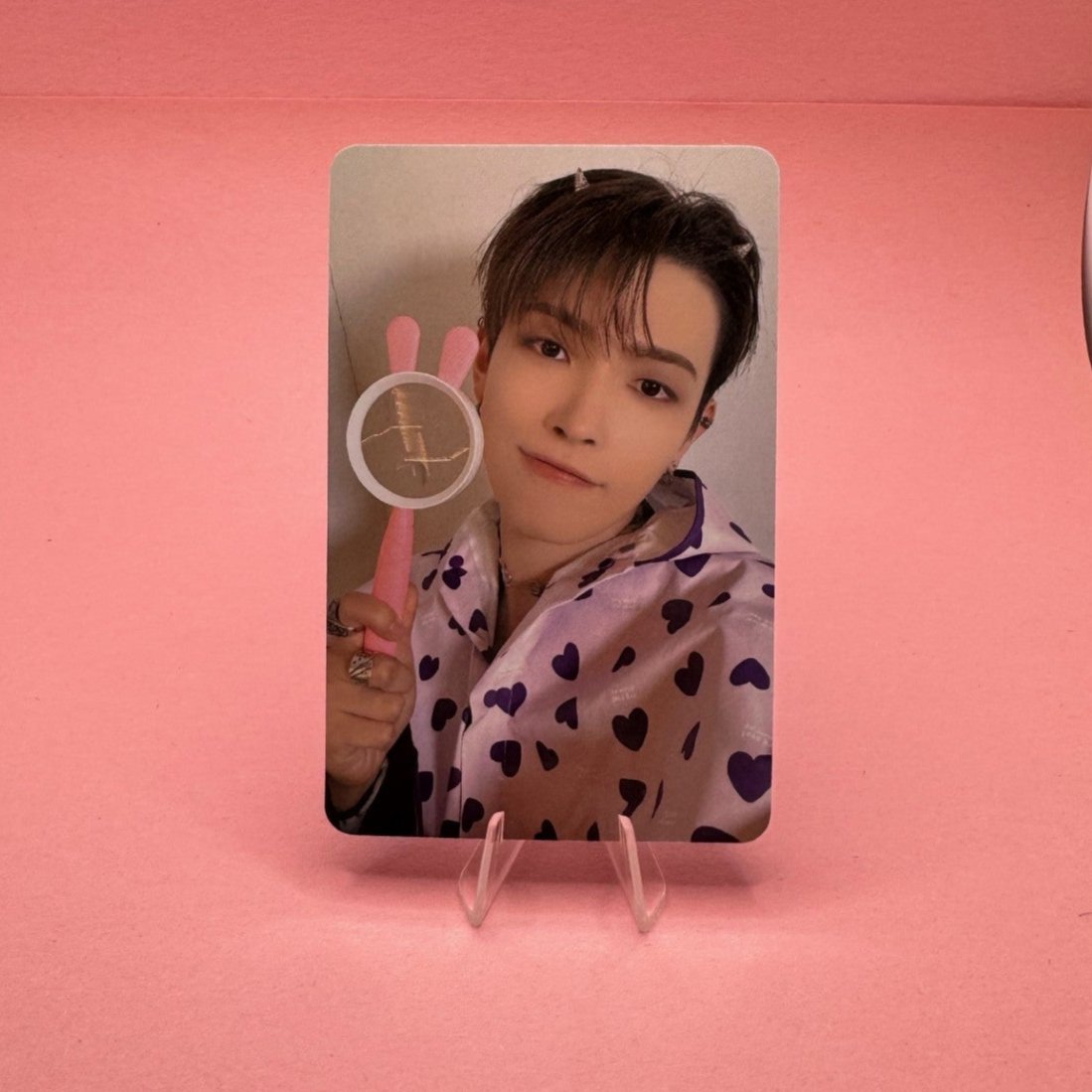 ATEEZ 11th Mini Album GOLDEN HOUR : Part.2 Apple Music Photocards – Photocards (Hongjoong / / ) | HobiEgo