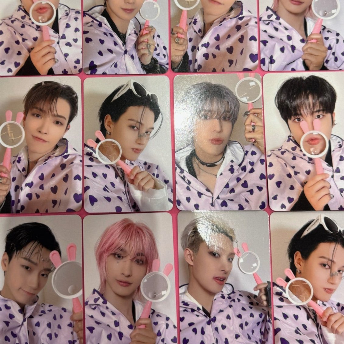 ATEEZ 11th Mini Album GOLDEN HOUR : Part.2 Apple Music Photocards – Photocards (Hongjoong / / ) | HobiEgo