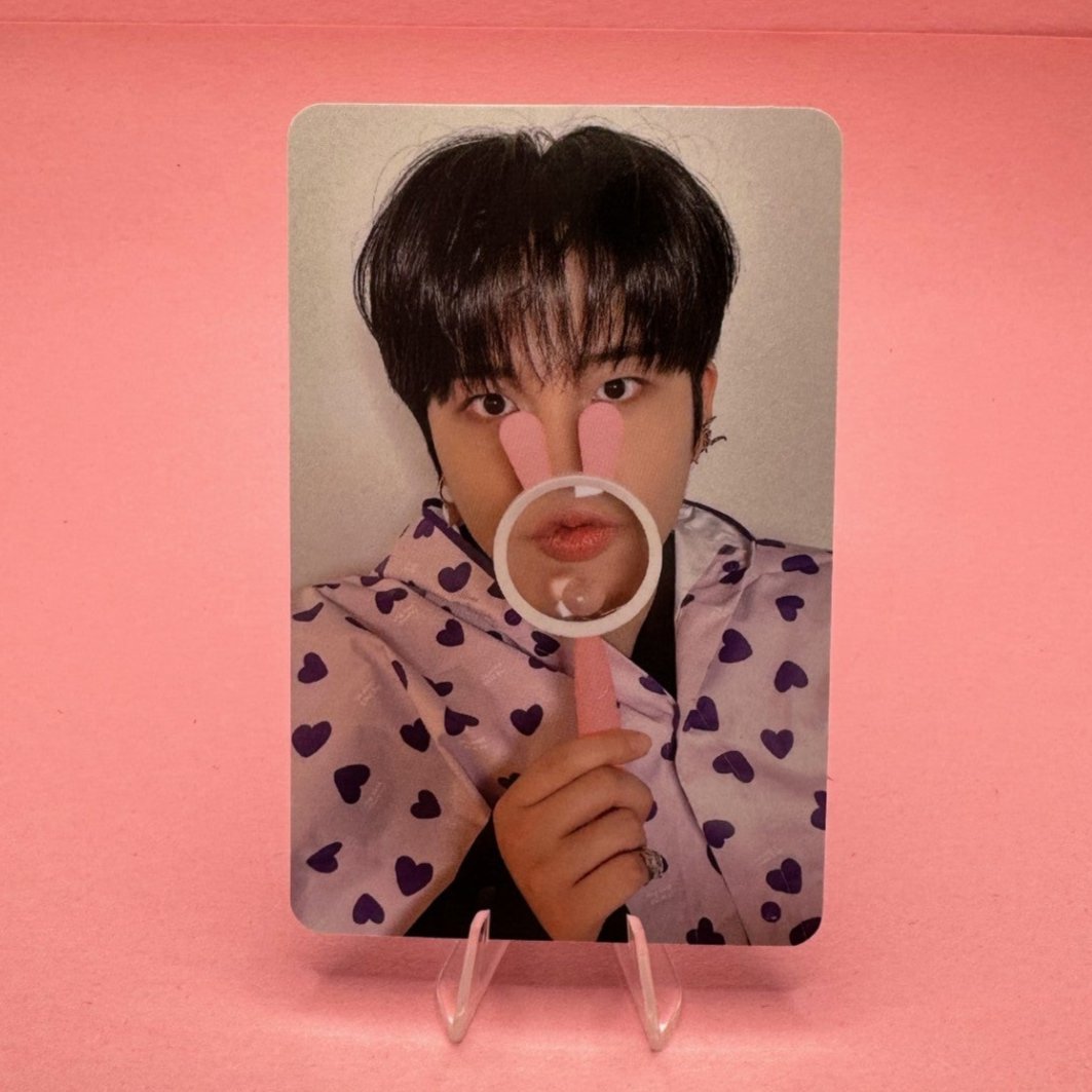 ATEEZ 11th Mini Album GOLDEN HOUR : Part.2 Apple Music Photocards – Photocards (Jongho / / ) | HobiEgo