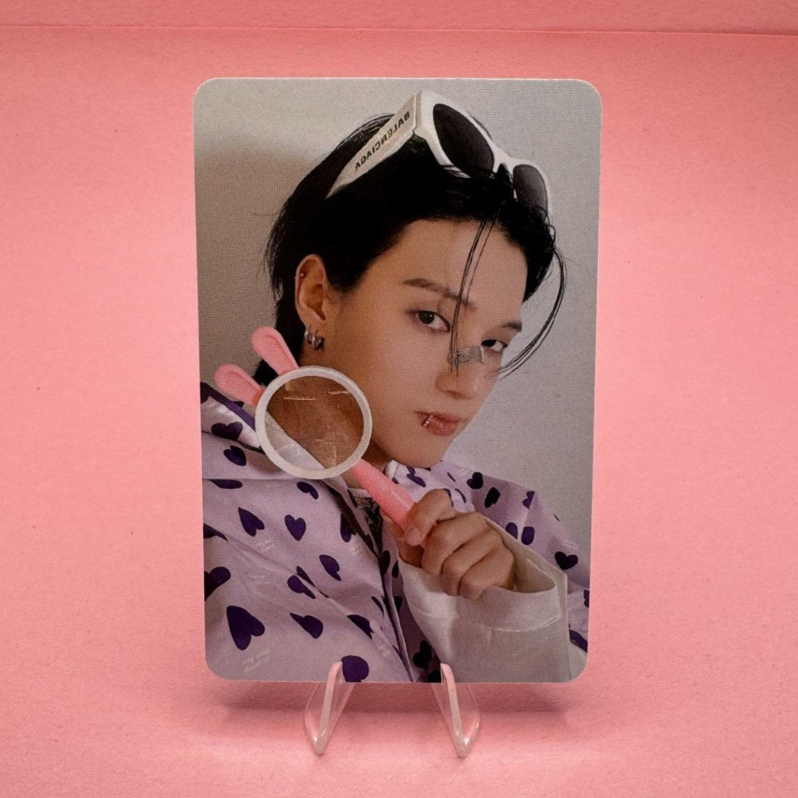 ATEEZ 11th Mini Album GOLDEN HOUR : Part.2 Apple Music Photocards – Photocards (Wooyoung / / ) | HobiEgo