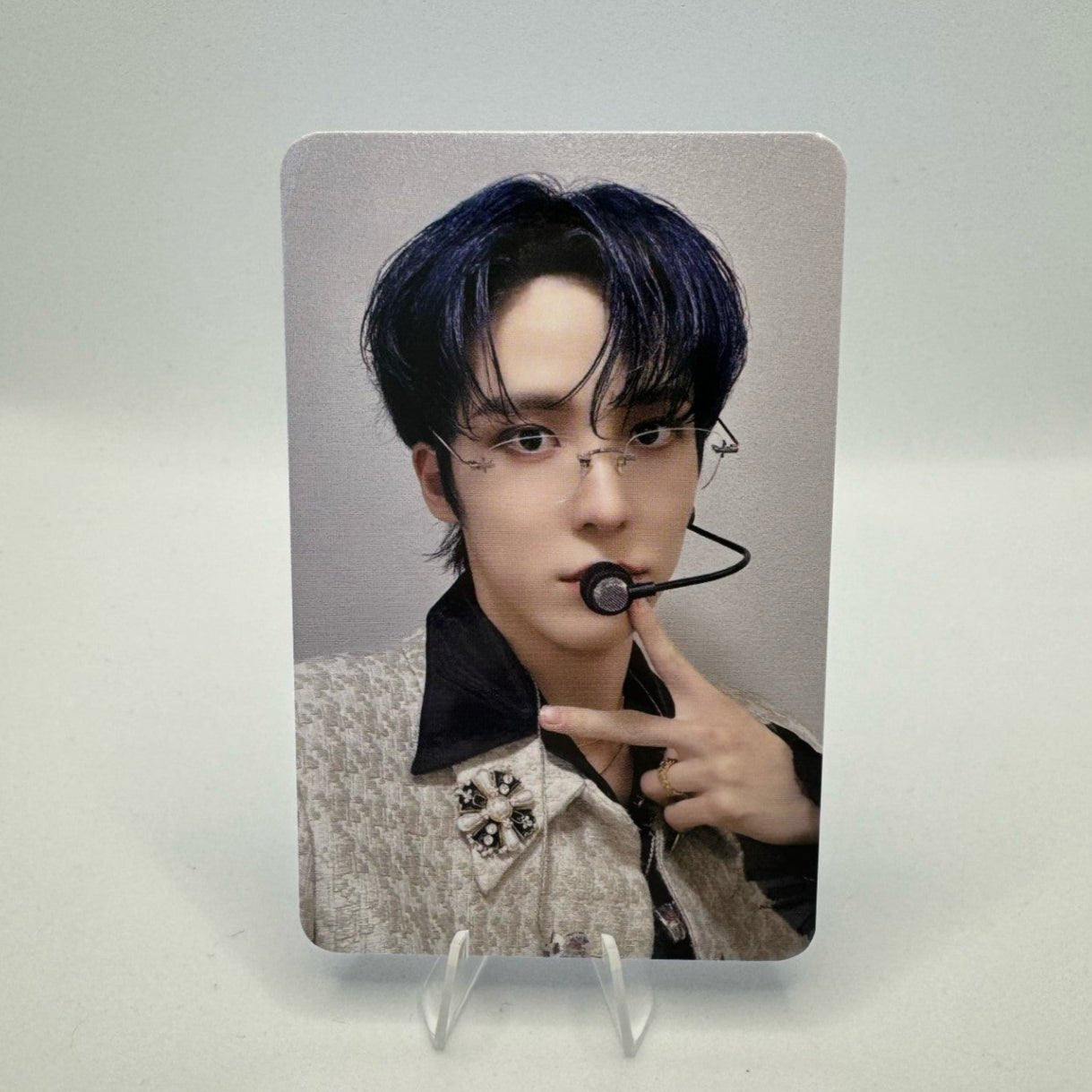 ATEEZ 11th Mini Album GOLDEN HOUR : Part.2 MAKESTAR Fansign Photocards – Photocards (Yunho / / ) | HobiEgo