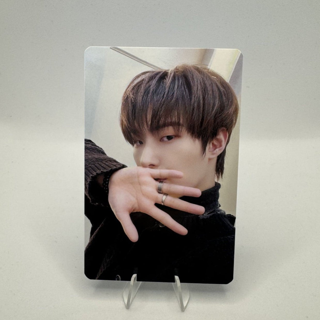ATEEZ 11th Mini Album GOLDEN HOUR : Part.2 MAKESTAR Video Call Photocards – Photocards (Mingi / / ) | HobiEgo