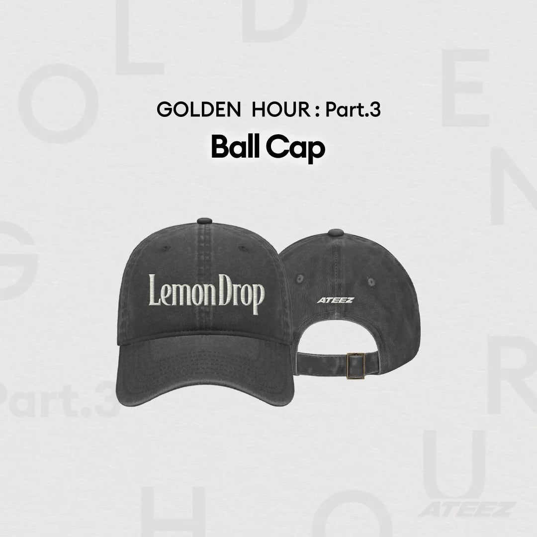 ATEEZ 12th Mini Album GOLDEN HOUR : Part.3 Ball Cap – Clothing ( / / ) | HobiEgo