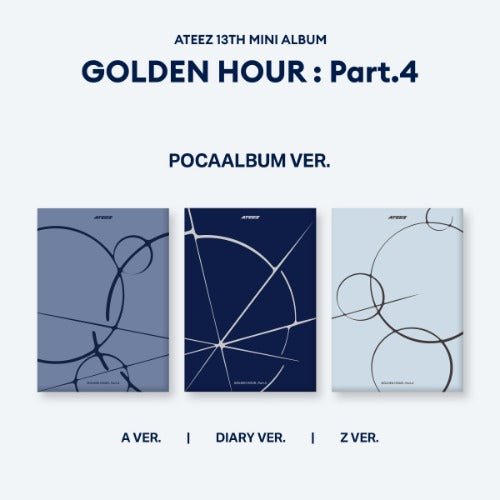 ATEEZ 13th Mini Album GOLDEN HOUR : Part.4 (POCAALBUM Version) – album 8803581204100 (A / / ) | HobiEgo K - pop Shop