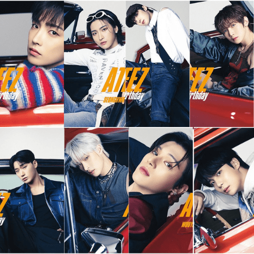 ATEEZ 4th Japanese Single Birthday Member Solo Edition – album (Hongjoong / / ) | HobiEgo