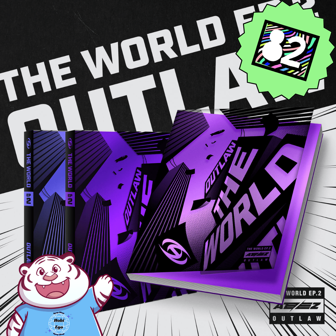 ATEEZ 9th Mini Album THE WORLD EP.2 : OUTLAW (hello82 EXCLUSIVE) – album (A / / ) | HobiEgo