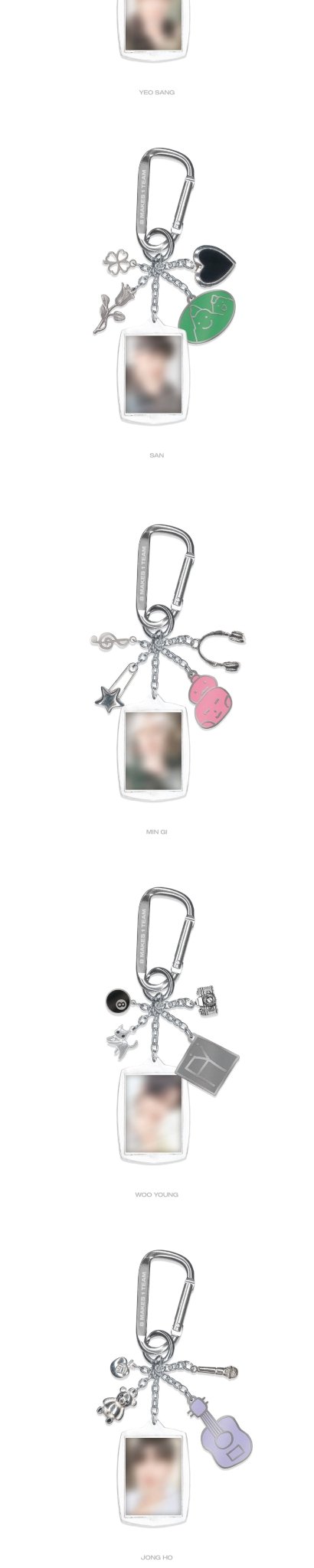 ATEEZ Fanmeeting ATINY’S VOYAGE : FROM A TO Z Keyring – Keyring (Hongjoong / / ) | HobiEgo