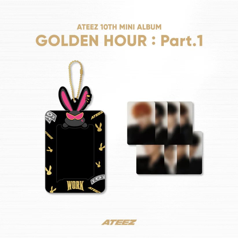 ATEEZ GOLDEN HOUR: Part.1 Official MD Photocard Holder Set – Photo Card Holder ( / / ) | HobiEgo