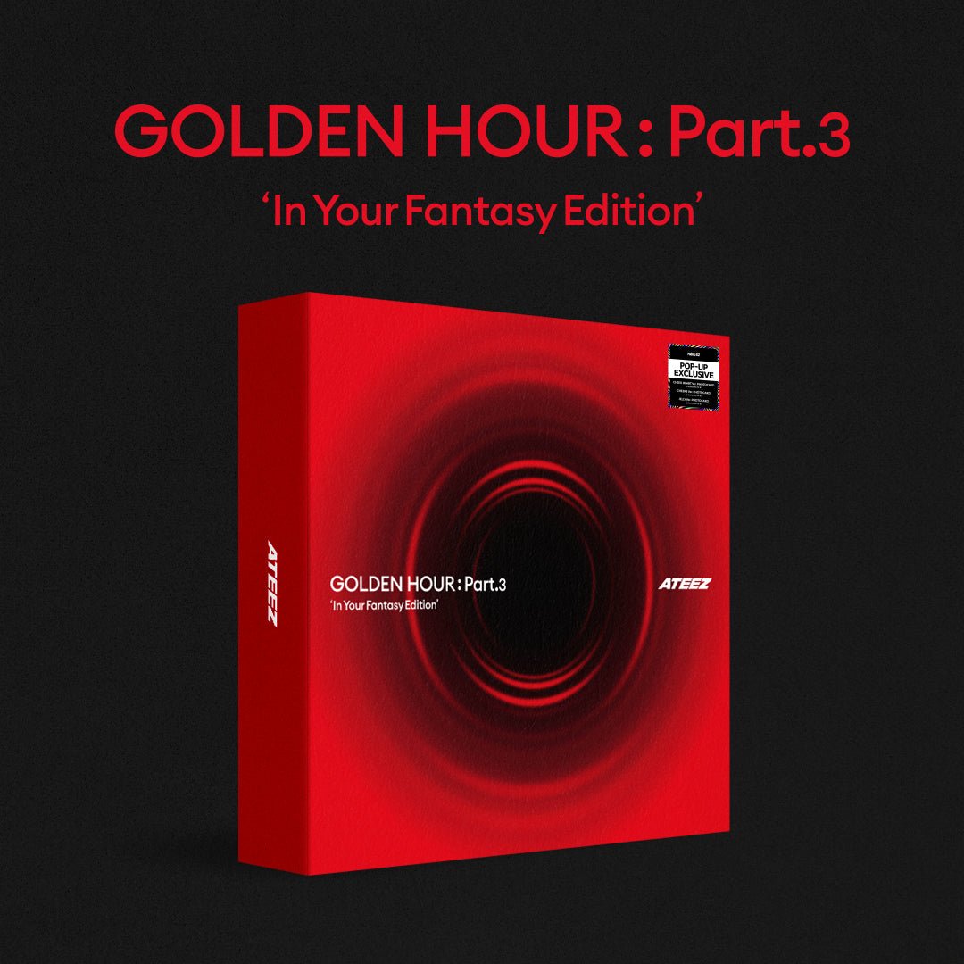 ATEEZ GOLDEN HOUR : Part.3 'In Your Fantasy Edition' (hello82 POP - UP Exclusive) – album ( / / ) | HobiEgo