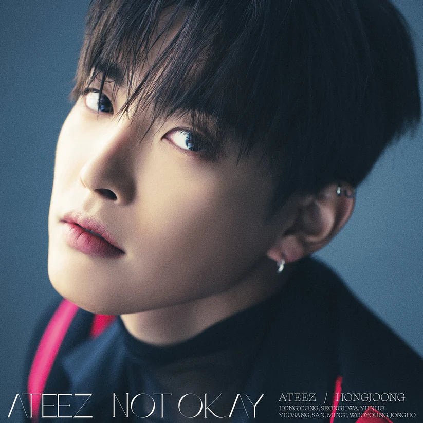 ATEEZ NOT OKAY Japanese Album Member Solo Edition + POB Photocard – album (Hongjoong / / ) | HobiEgo