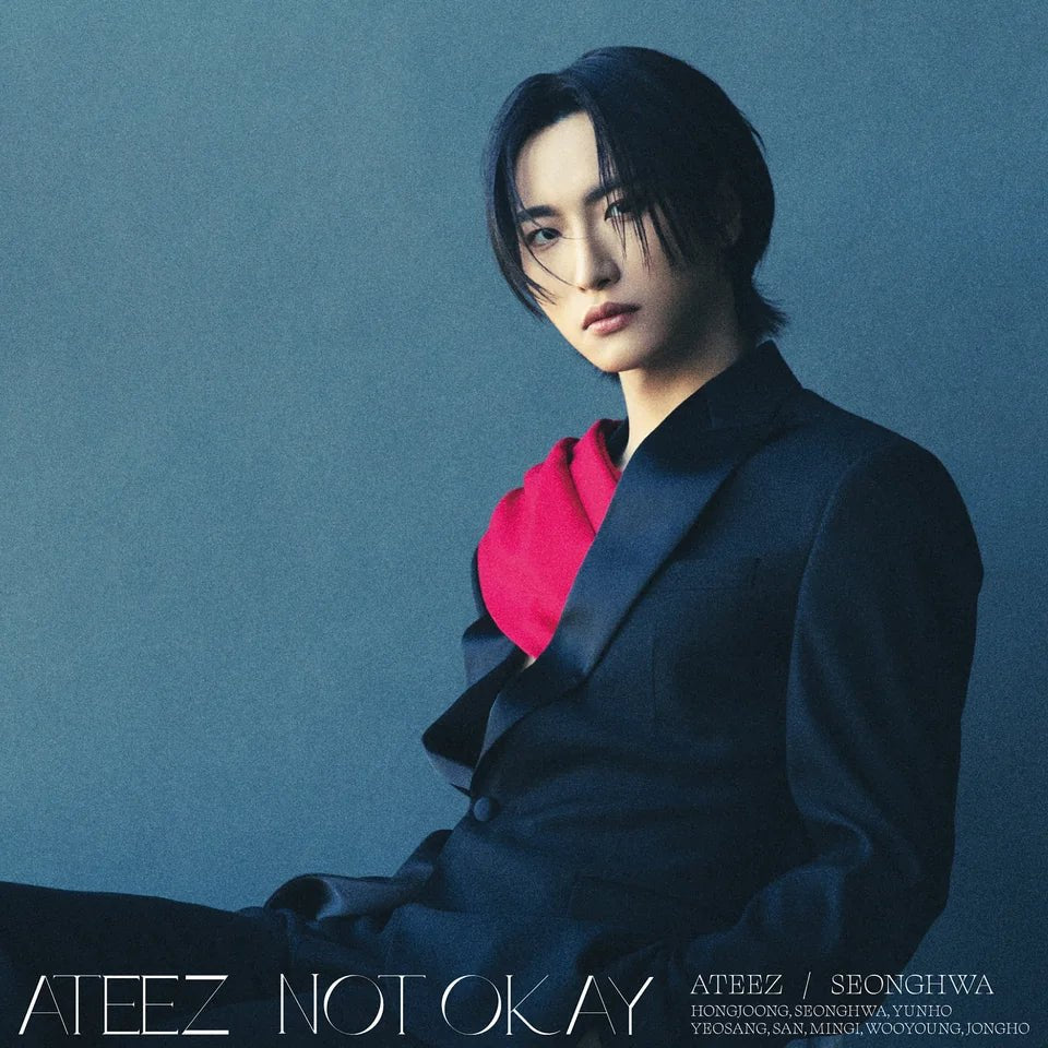 ATEEZ NOT OKAY Japanese Album Member Solo Edition + POB Photocard – album (Seonghwa / / ) | HobiEgo