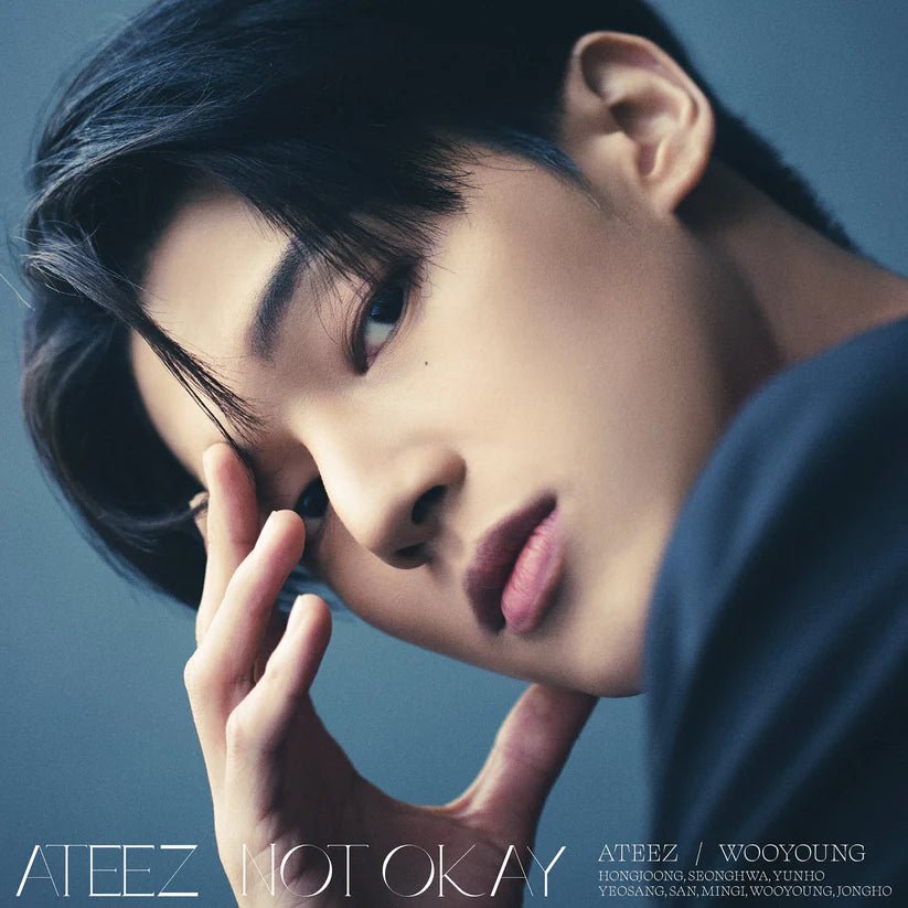 ATEEZ NOT OKAY Japanese Album Member Solo Edition + POB Photocard – album (Wooyoung / / ) | HobiEgo