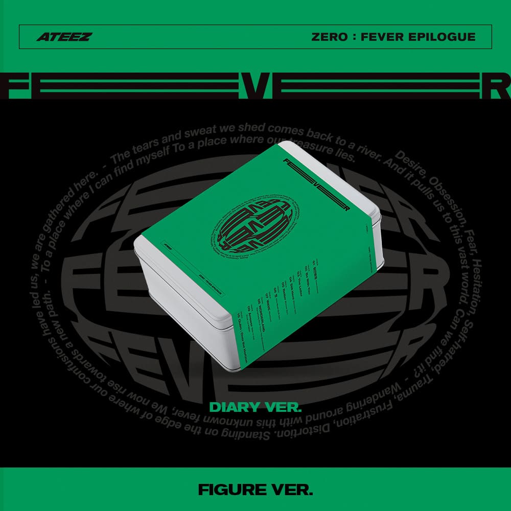 ATEEZ ZERO : FEVER EPILOGUE Diary Version (FIGURE Version) – album ( / / ) | HobiEgo