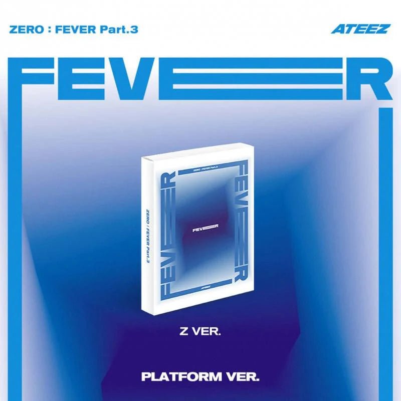 ATEEZ ZERO : FEVER Part 3 (PLATFORM Version) – album (Z (BLUE) / / ) | HobiEgo