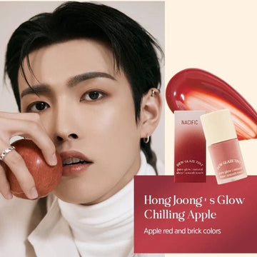 ATEEZ's Pick NACIFIC Dew Glaze Lip Tint – Makeup (Chilling Apple Hongjoong / / ) | HobiEgo