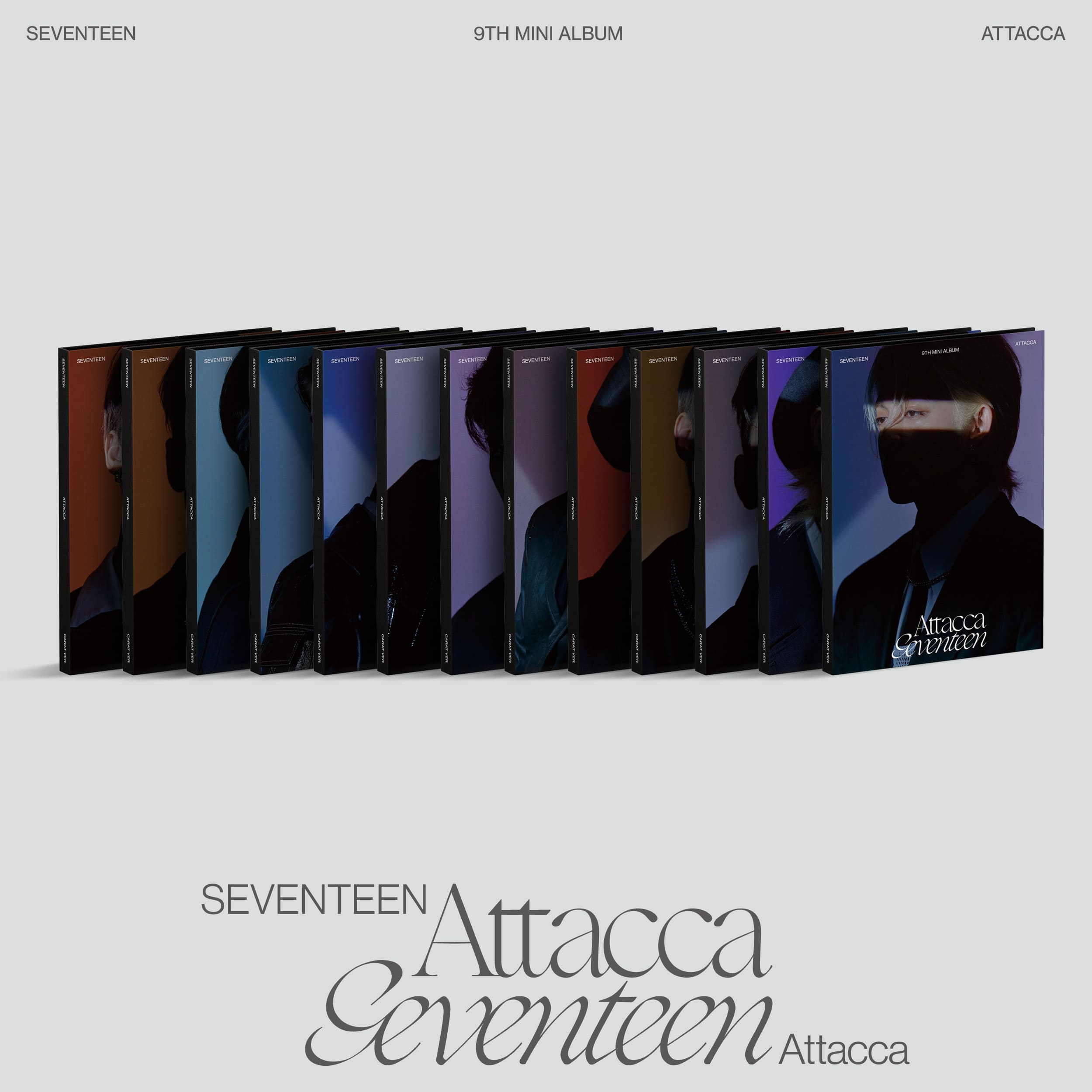 SEVENTEEN 9th Mini Album Attacca (CARAT Version)