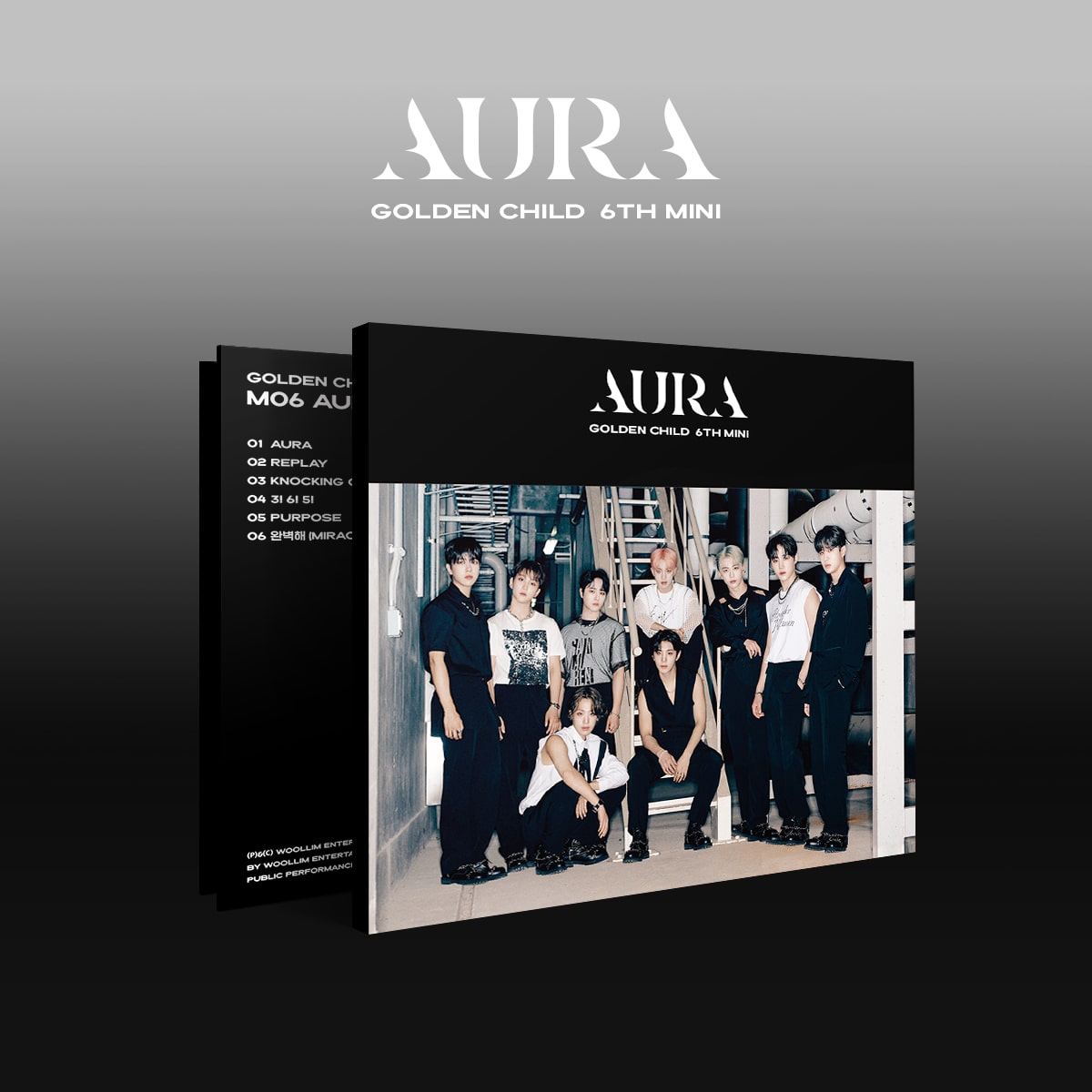 Golden Child 6th Mini Album AURA (Compact Version)