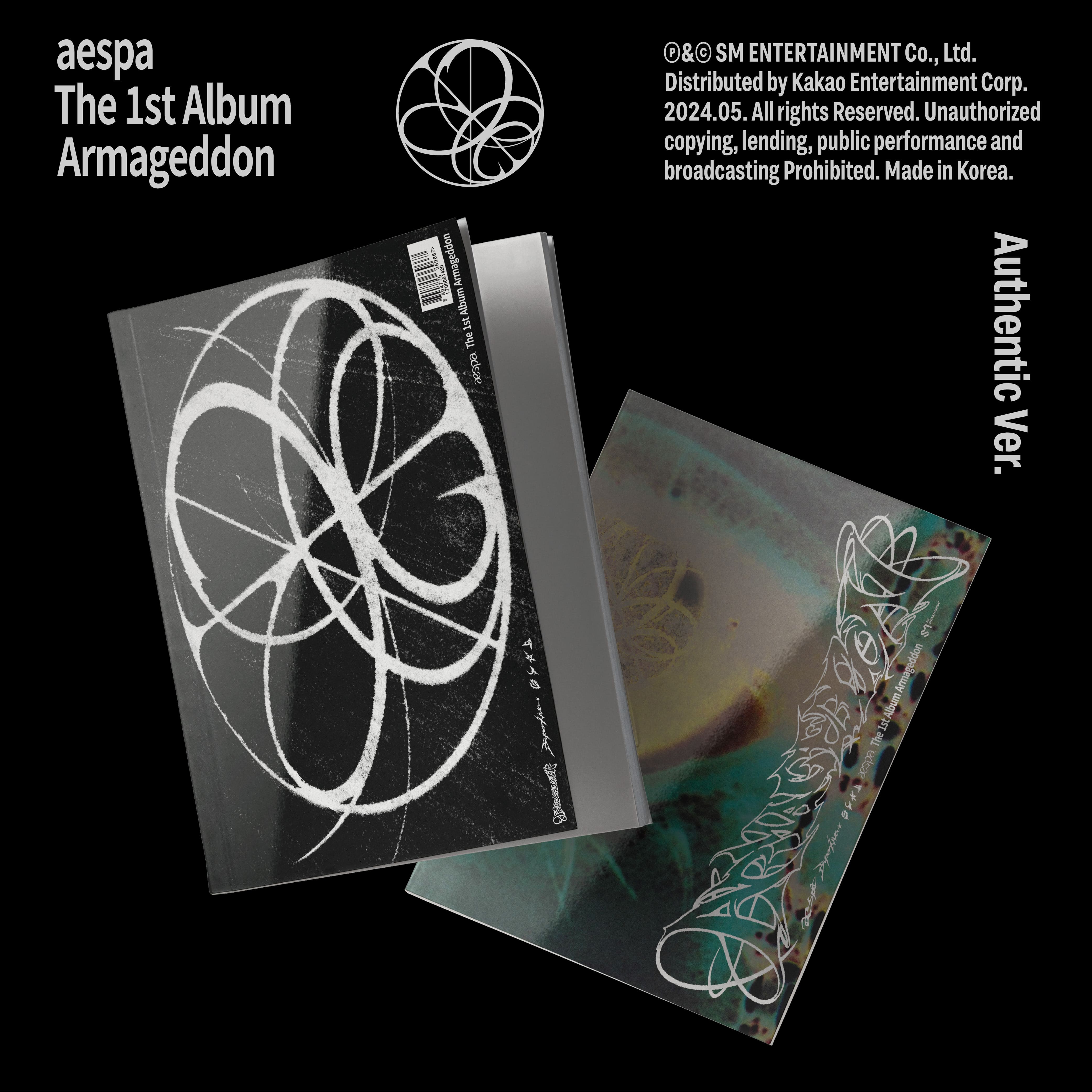 AESPA 1st Full Album Armageddon (Authentic Version)