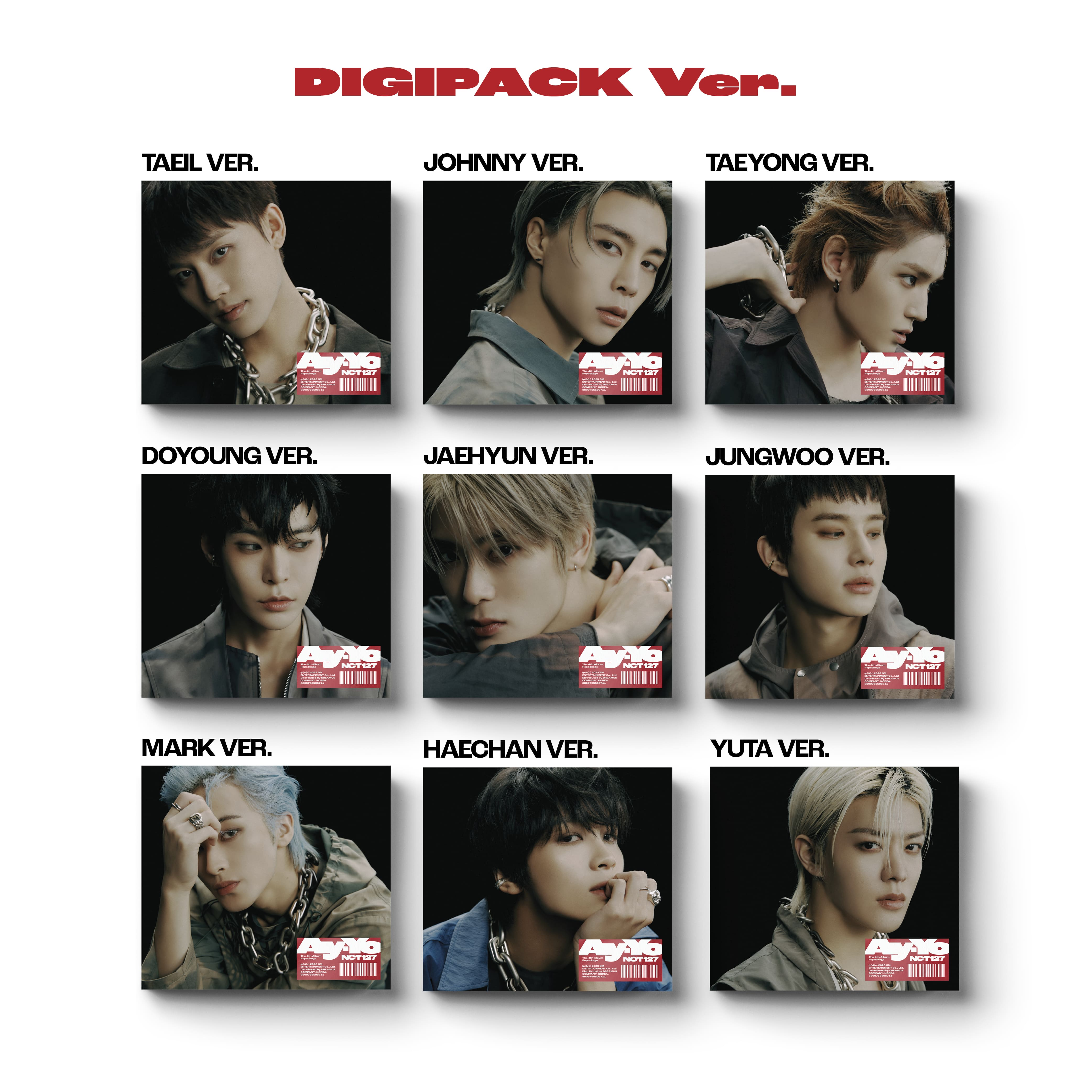 NCT 127 4th Album Repackage Ay-Yo (Digipack Version)