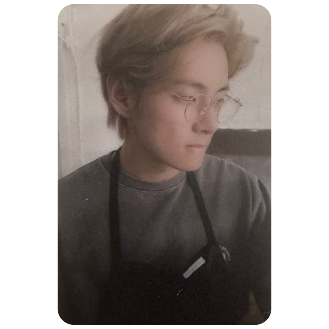 V (BTS) Mini Album Layover Weverse Photocards