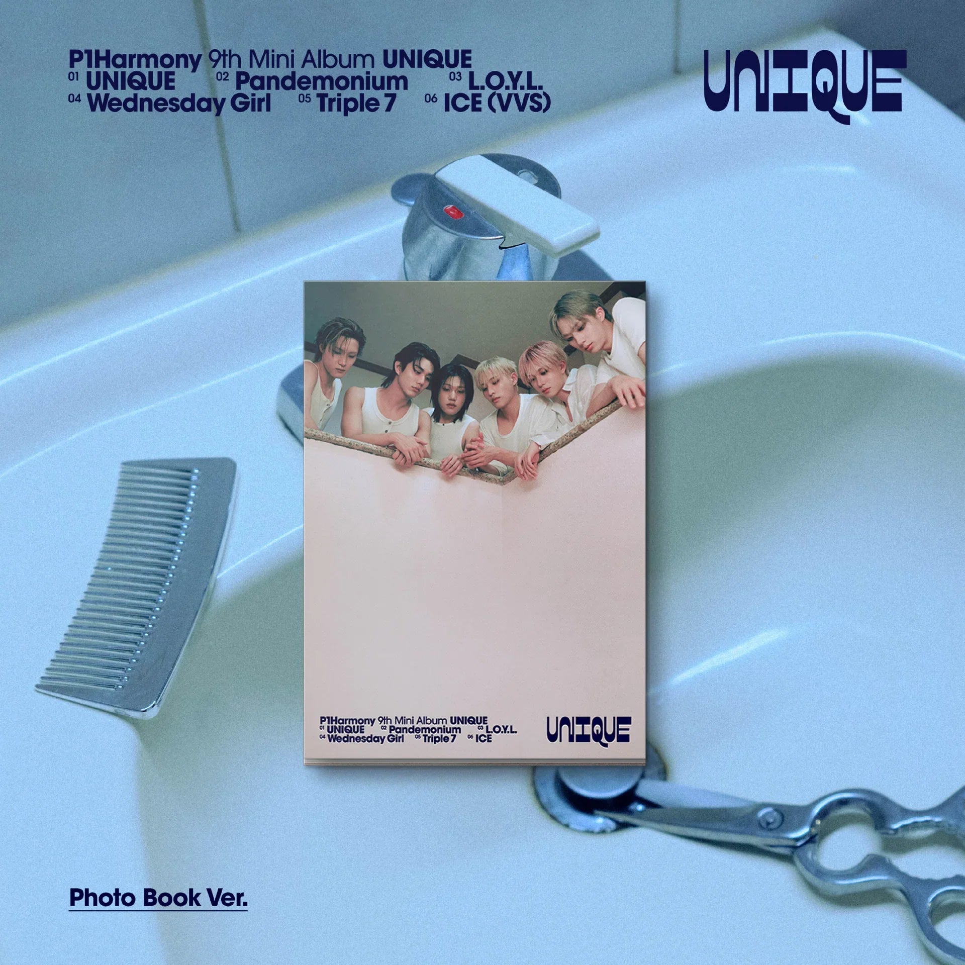 P1Harmony 9th Mini Album UNIQUE