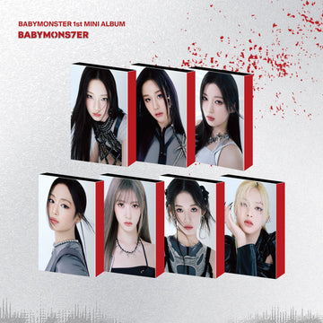 BABYMONSTER 1st Mini Album BABYMONS7ER (YG TAG ALBUM Version) + Aladin POB – album 8809985027147 (Ruka / / ) | HobiEgo