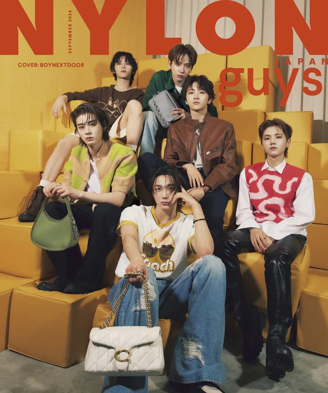 NYLON JAPAN September 2024 BOYNEXTDOOR