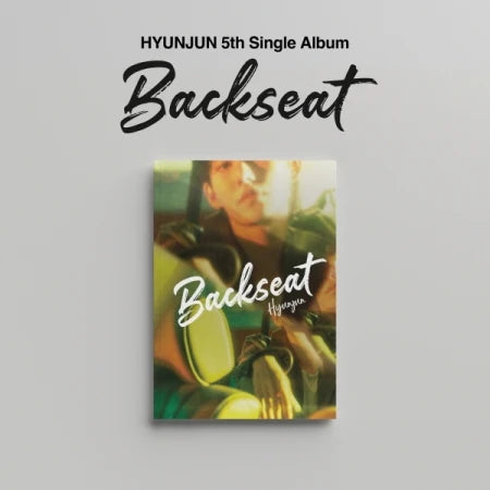 Hyunjun 1st Single Backseat