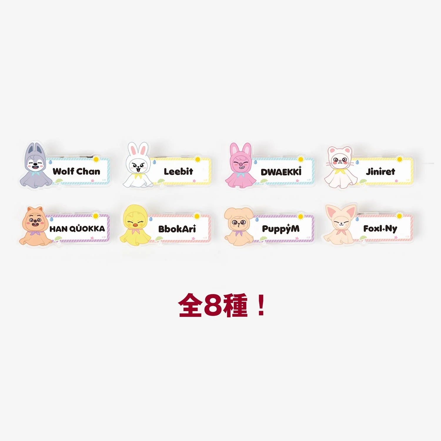 Stray Kids World Tour DominATE Japan Random Name Badge