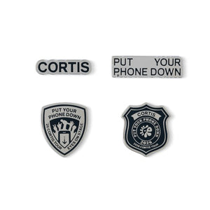 26 CORTIS TOUR PUT YOUR PHONE DOWN MD PYPD Badge Set