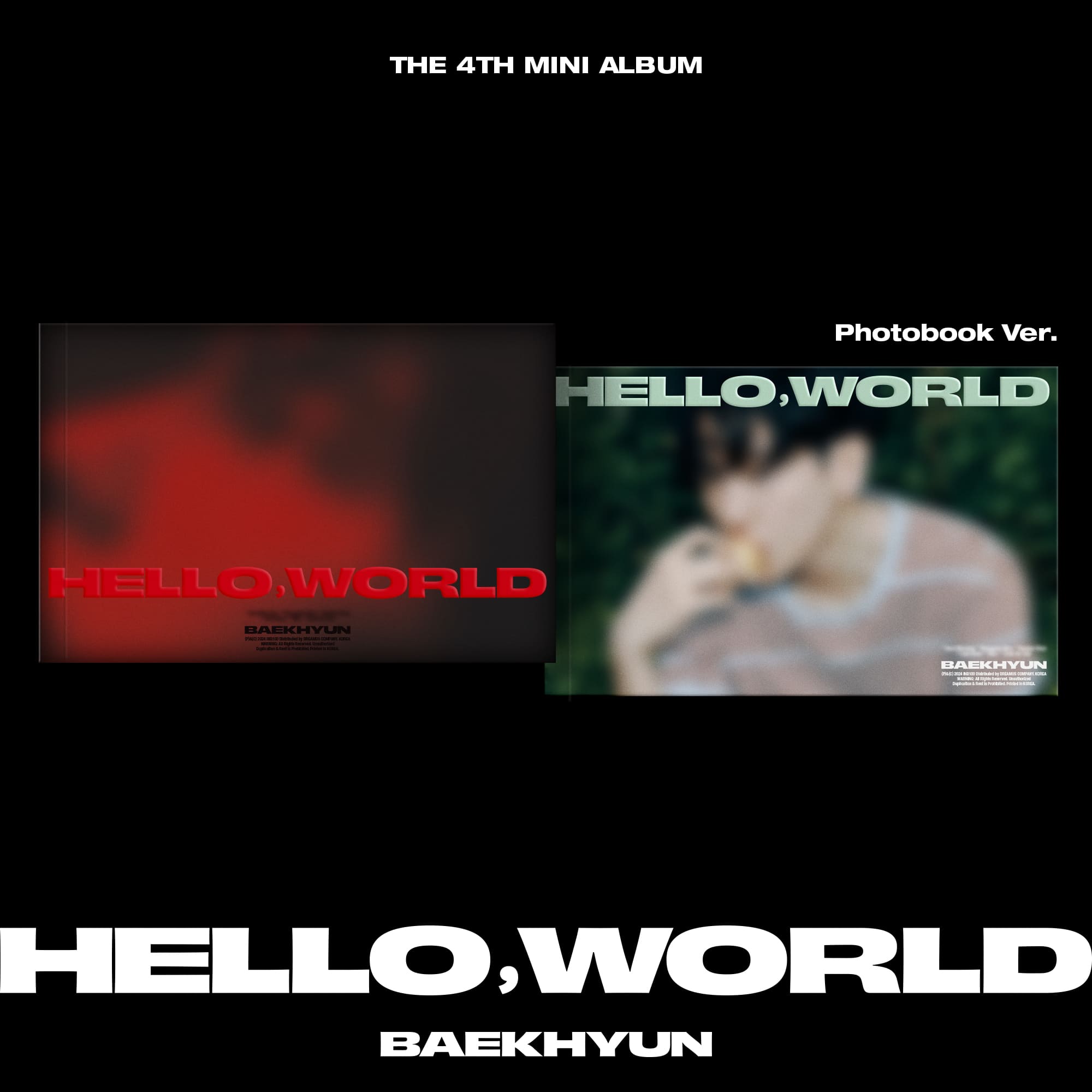 BAEKHYUN 4th Mini Album Hello, World – album (Hello (RED) / / ) | HobiEgo