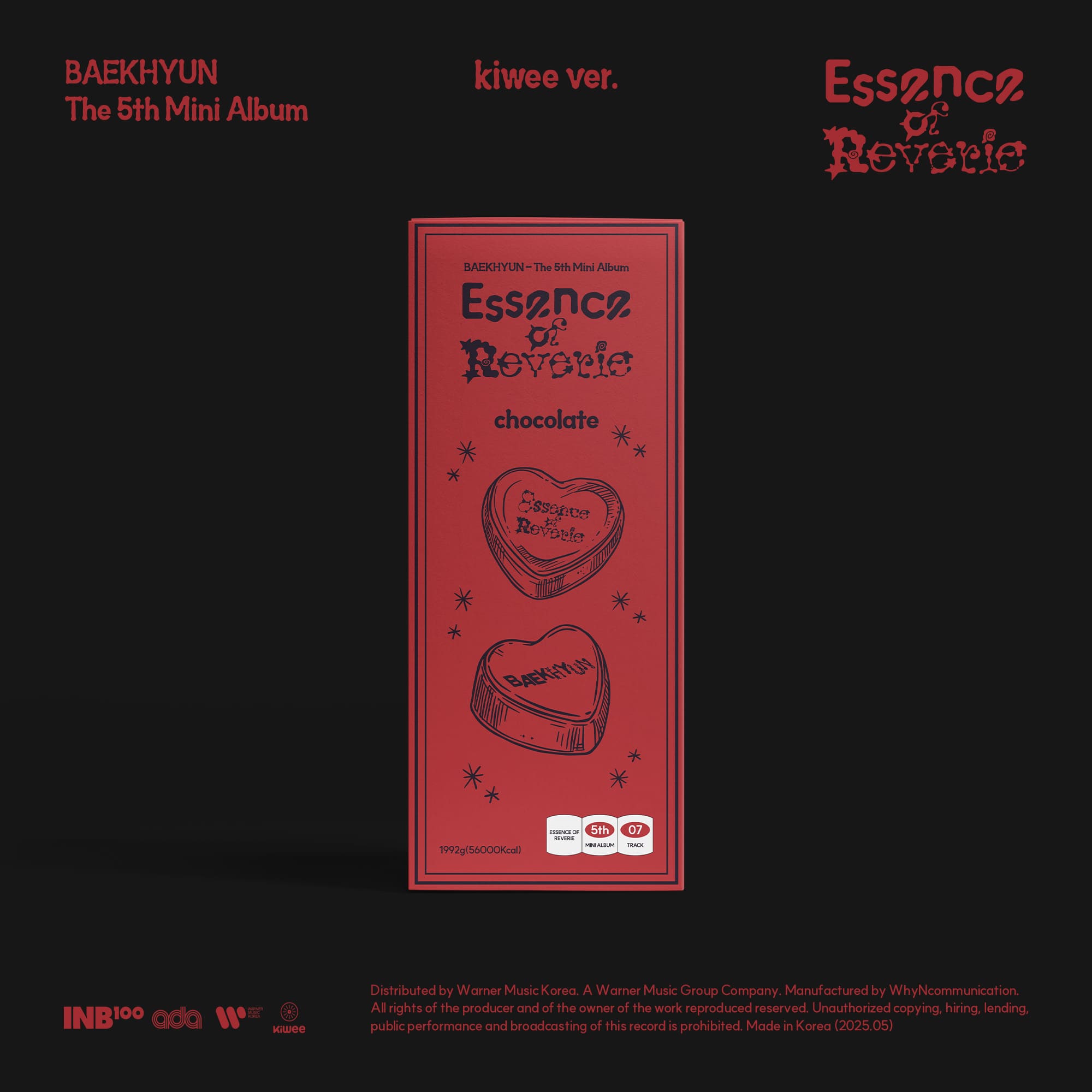 BAEKHYUN 5th Mini Album Essence of Reverie (Platform Album) (kiwee Version) – album ( / / ) | HobiEgo