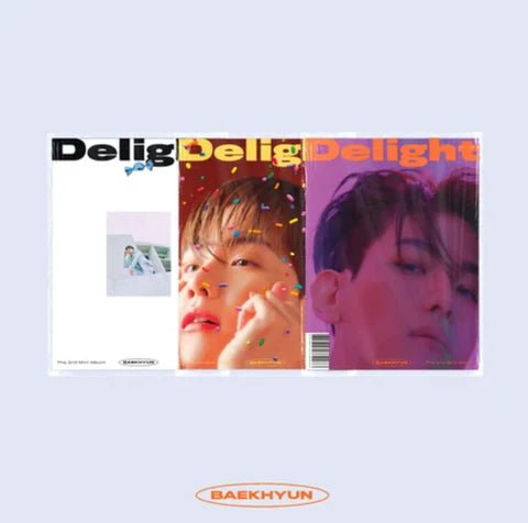 BAEKHYUN (EXO) 2nd Mini Album Delight – album (Cinnamon (ORANGE) / / ) | HobiEgo