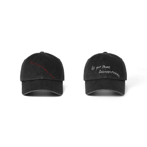 26 CORTIS TOUR PUT YOUR PHONE DOWN MD Ball Cap (Black)