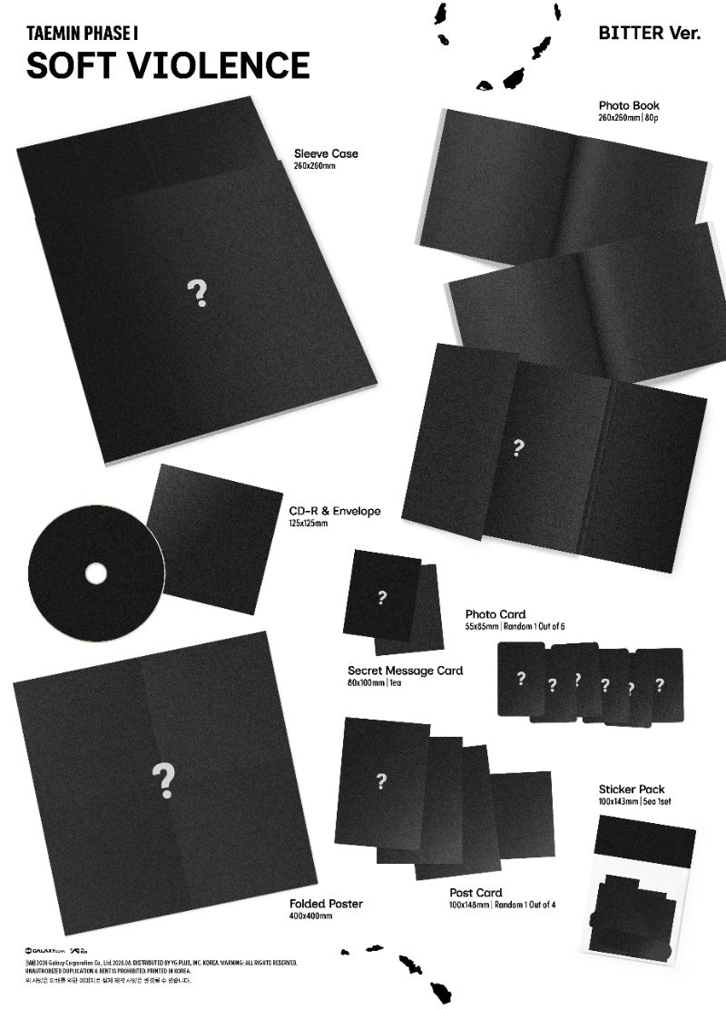 PRE-ORDER TAEMIN PHASE I : Soft Violence (PHOTO BOOK Version)