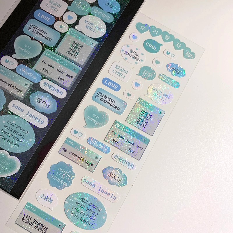 SOOANG Studio Korean Speech Bubble Sticker